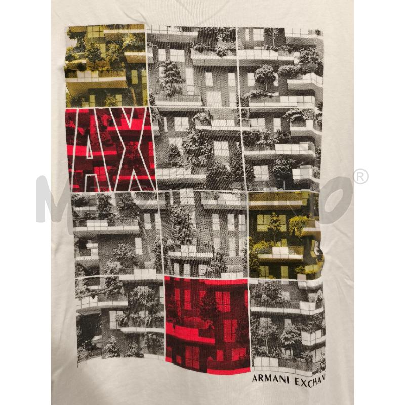 T SHIRT UOMO ARMANI EXCHANGE BIANCA BOSCO VERTICALE | Mercatino dell'Usato Campobasso 3