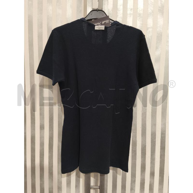 T SHIRT UOMO DOLCE E GABBANA BLU A COSTINE | Mercatino dell'Usato Campobasso 4