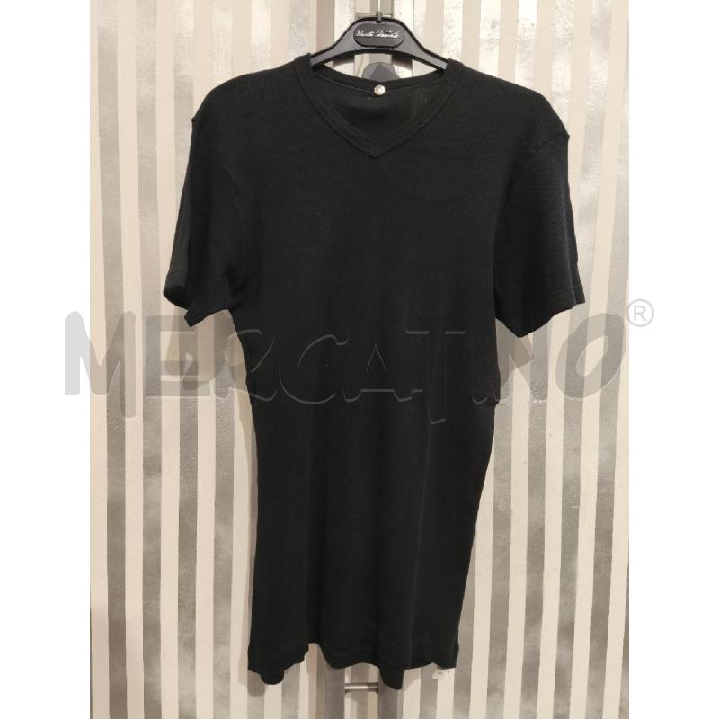 T SHIRT UOMO DOLCE E GABBANA NERA A COSTINE | Mercatino dell'Usato Campobasso 1