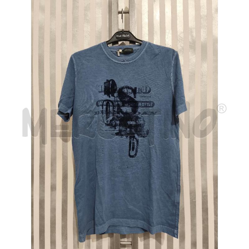 T SHIRT UOMO DSQUARED2 INDACO STAMPA BLU SCURO | Mercatino dell'Usato Campobasso 1