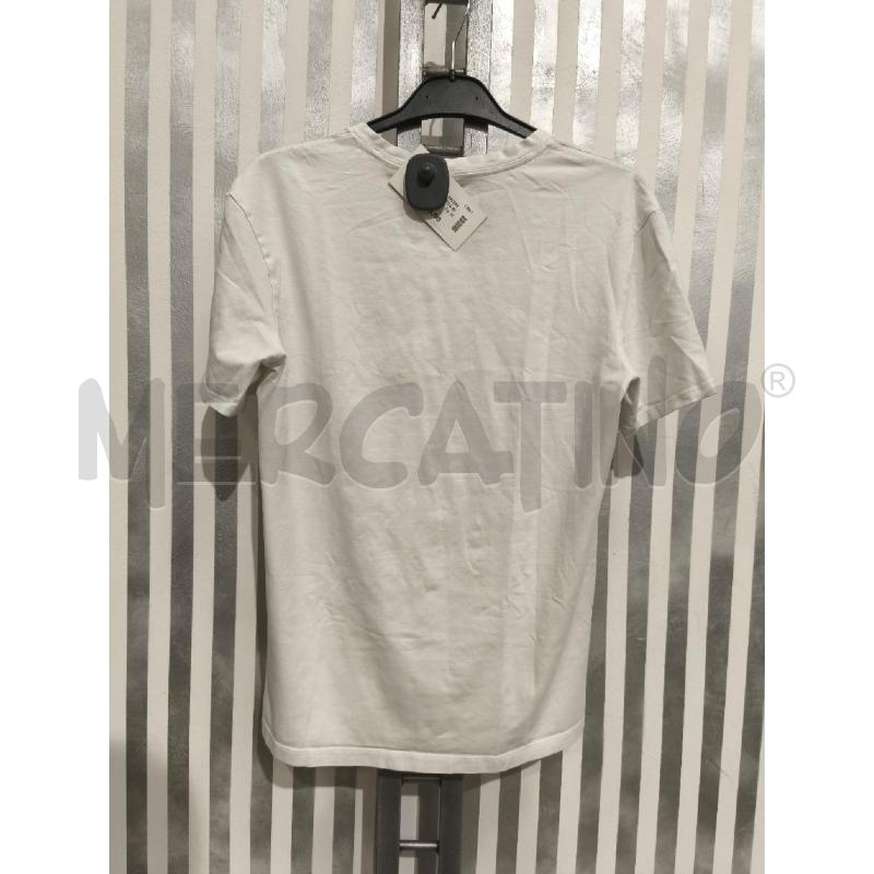 T SHIRT UOMO GUESS BIANCA SCRITTE GRIGIE | Mercatino dell'Usato Campobasso 4