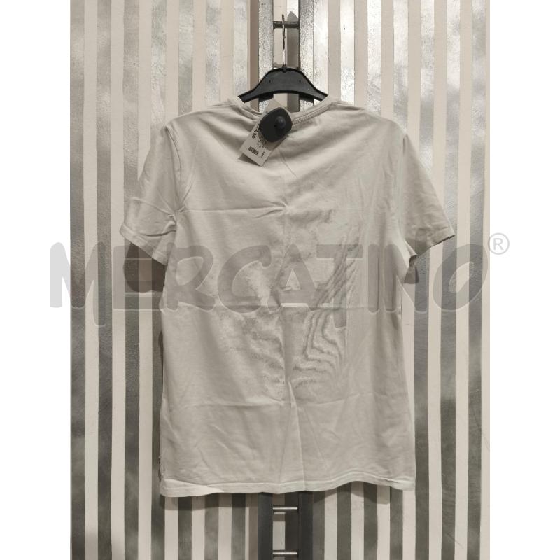 T SHIRT UOMO GUESS GRIGIA LOGO NERO ROSSO | Mercatino dell'Usato Campobasso 4