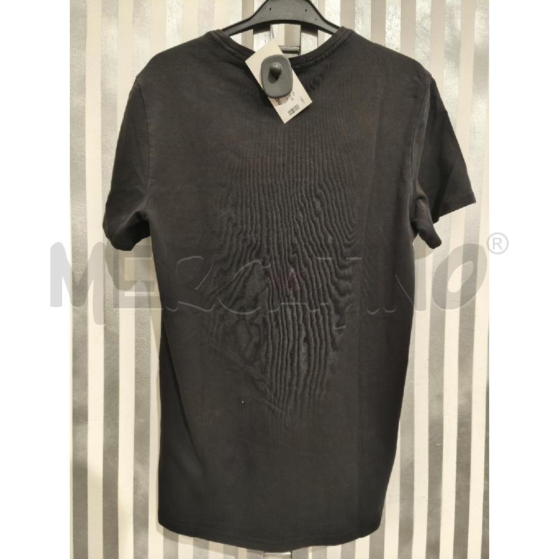 T SHIRT UOMO GUESS NERA RIGHE BEIGE | Mercatino dell'Usato Campobasso 4
