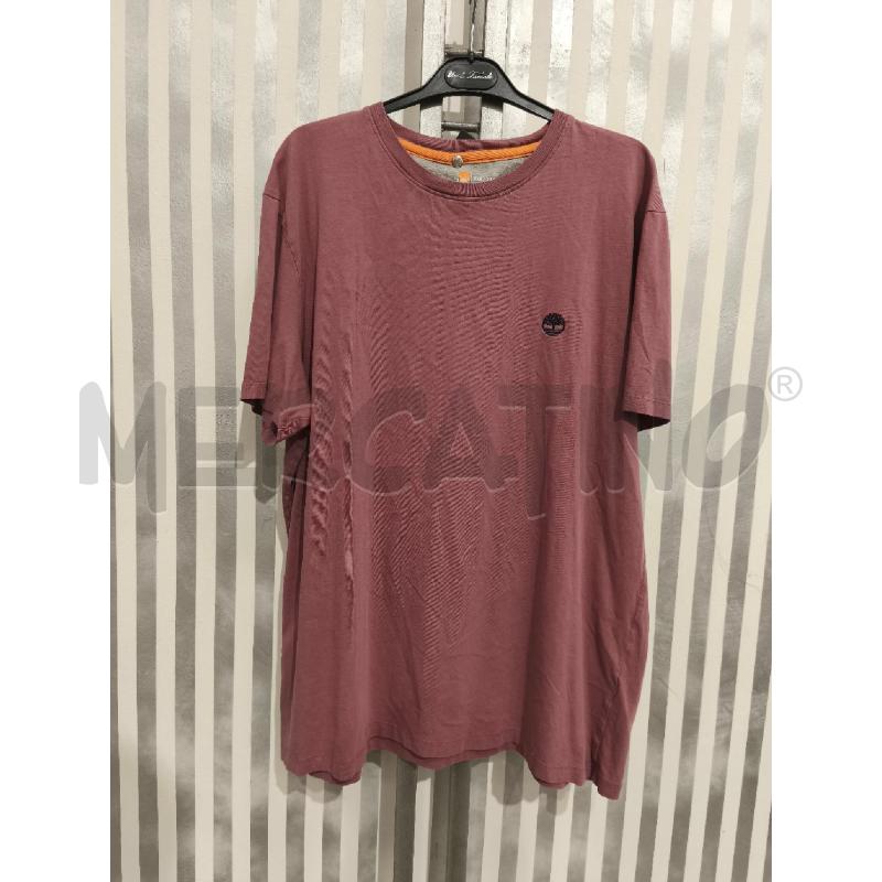 T SHIRT UOMO TIMBERLAND ROSA SCURO | Mercatino dell'Usato Campobasso 1