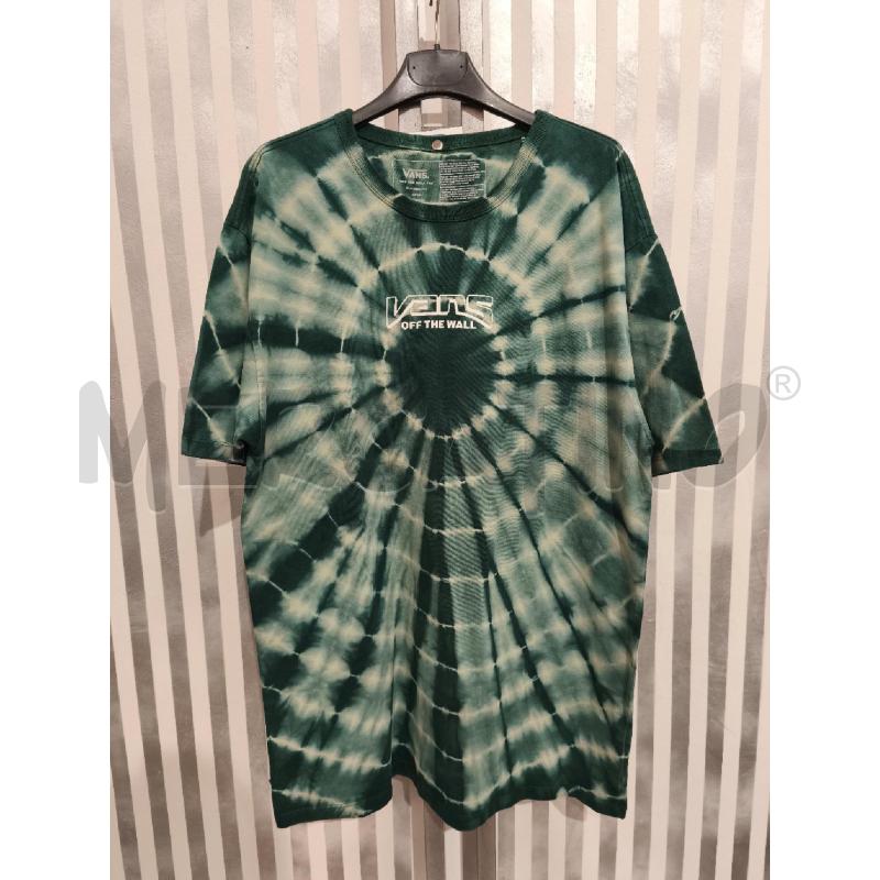 T SHIRT UOMO VANS VERDE BATIK SCRITTA BIANCA | Mercatino dell'Usato Campobasso 1
