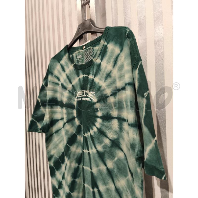T SHIRT UOMO VANS VERDE BATIK SCRITTA BIANCA | Mercatino dell'Usato Campobasso 4