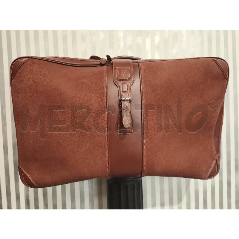 VALIGIA GUCCI PELLE MARRONE GRANDE | Mercatino dell'Usato Campobasso 1