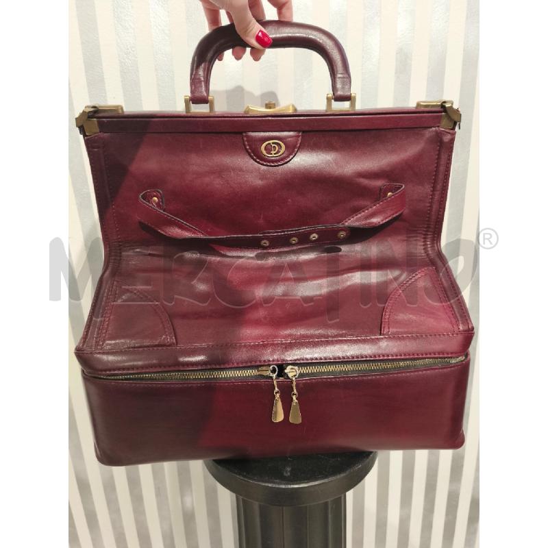 VALIGIA PELLE BRUNO MAGLI PELLE BORDEAUX | Mercatino dell'Usato Campobasso 1