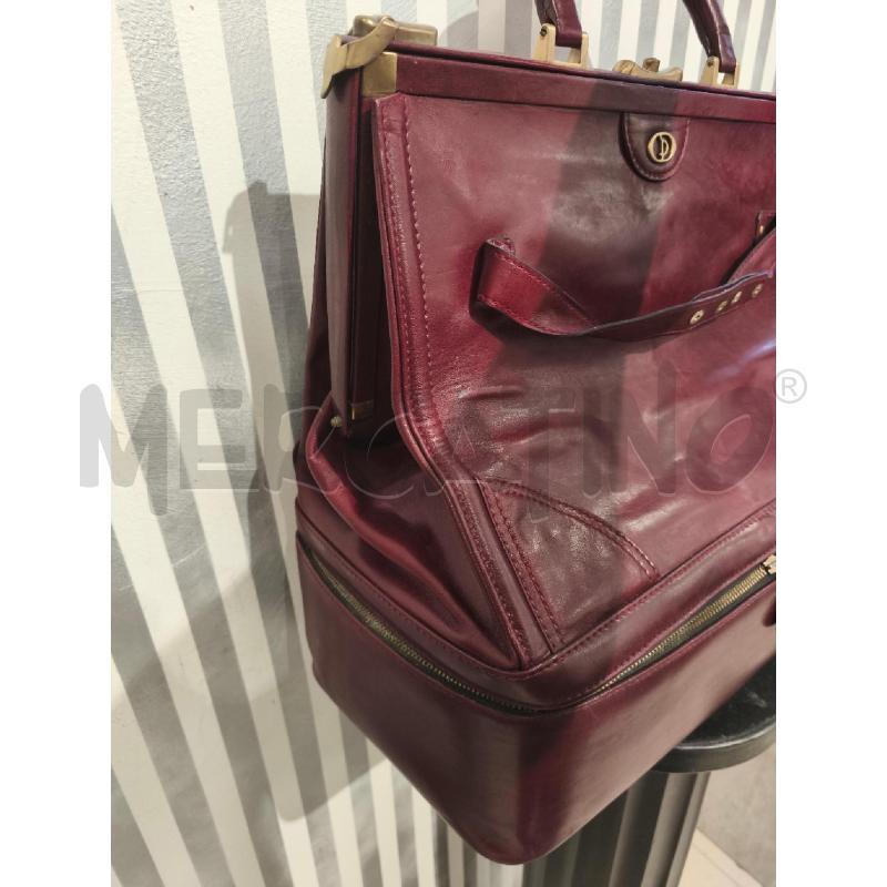 VALIGIA PELLE BRUNO MAGLI PELLE BORDEAUX | Mercatino dell'Usato Campobasso 2