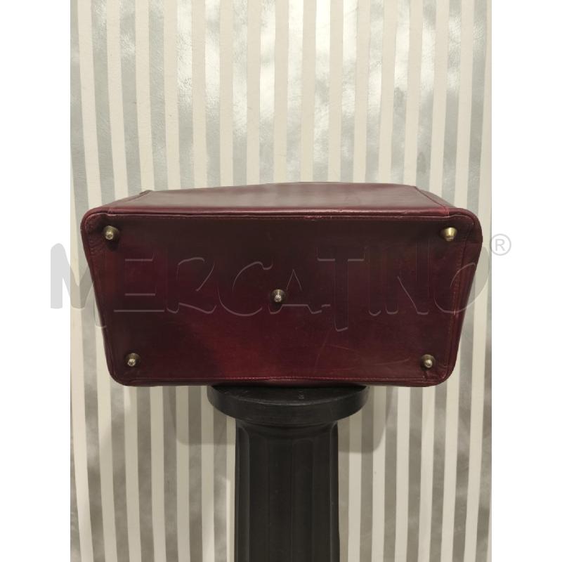 VALIGIA PELLE BRUNO MAGLI PELLE BORDEAUX | Mercatino dell'Usato Campobasso 4