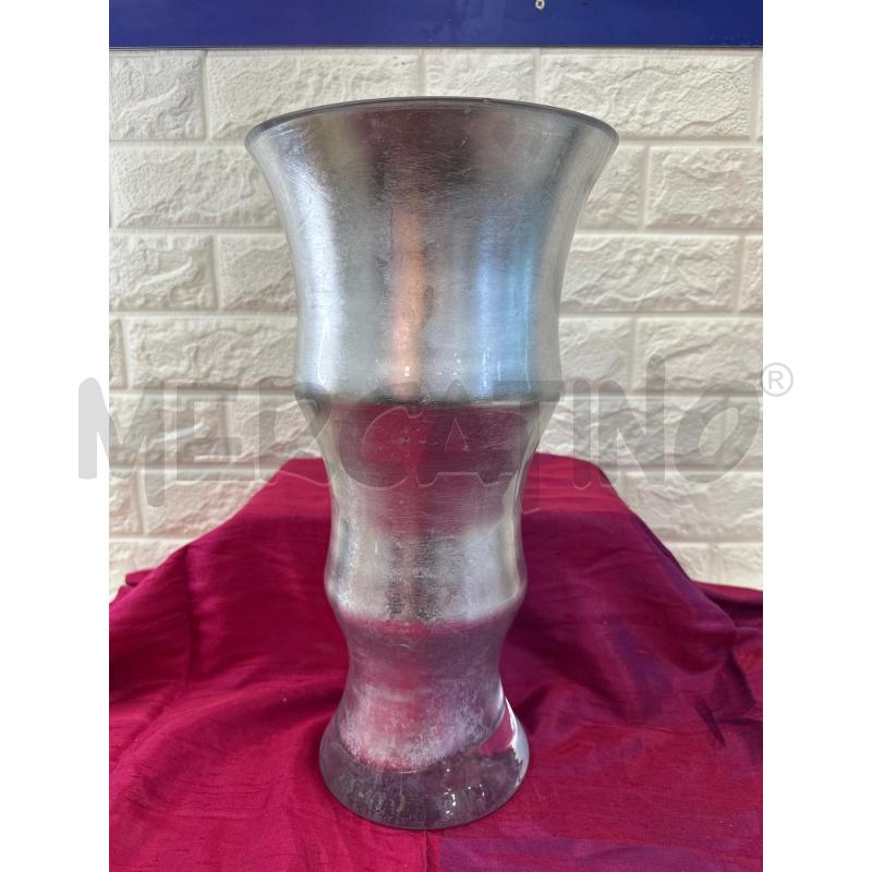 VASO FOGLIA ARG H 38 CM | Mercatino dell'Usato Campobasso 1