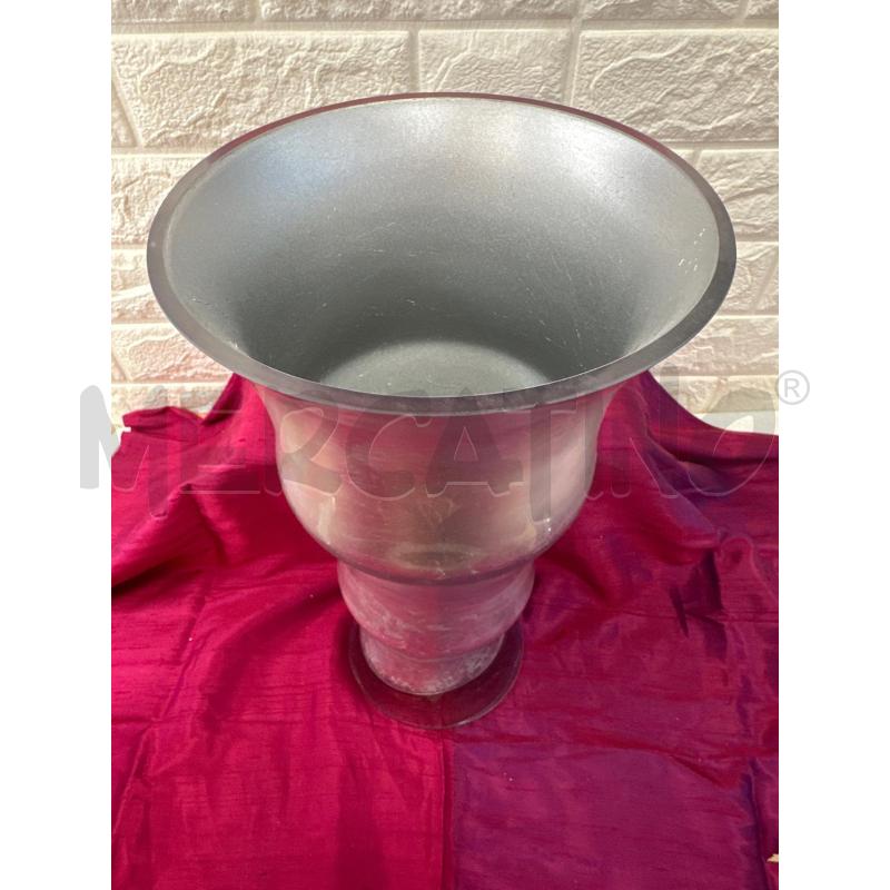 VASO FOGLIA ARG H 38 CM | Mercatino dell'Usato Campobasso 2