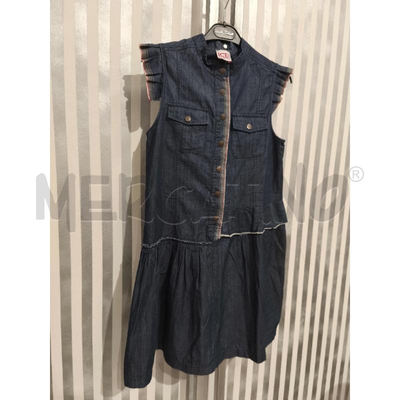 VESTITO BAMBINA ICE ICEBERG IN JEANS | Mercatino dell'Usato Campobasso 2