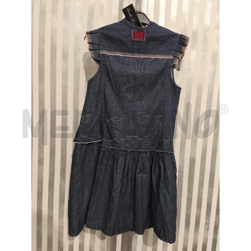 VESTITO BAMBINA ICE ICEBERG IN JEANS | Mercatino dell'Usato Campobasso 4