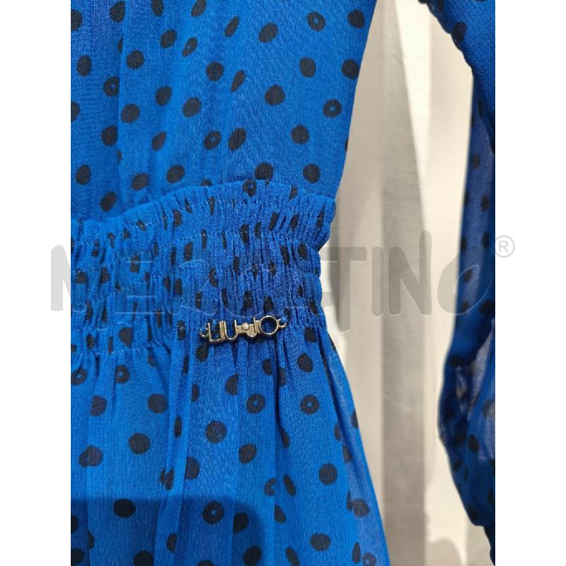 VESTITO BAMBINA LIU JO BLU POIS NERI | Mercatino dell'Usato Campobasso 3