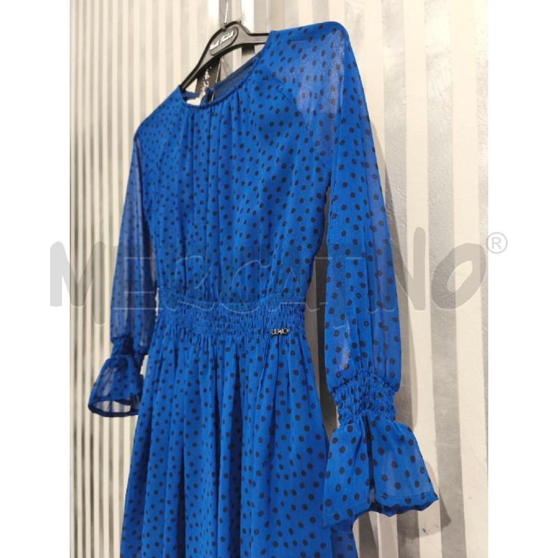 VESTITO BAMBINA LIU JO BLU POIS NERI | Mercatino dell'Usato Campobasso 4