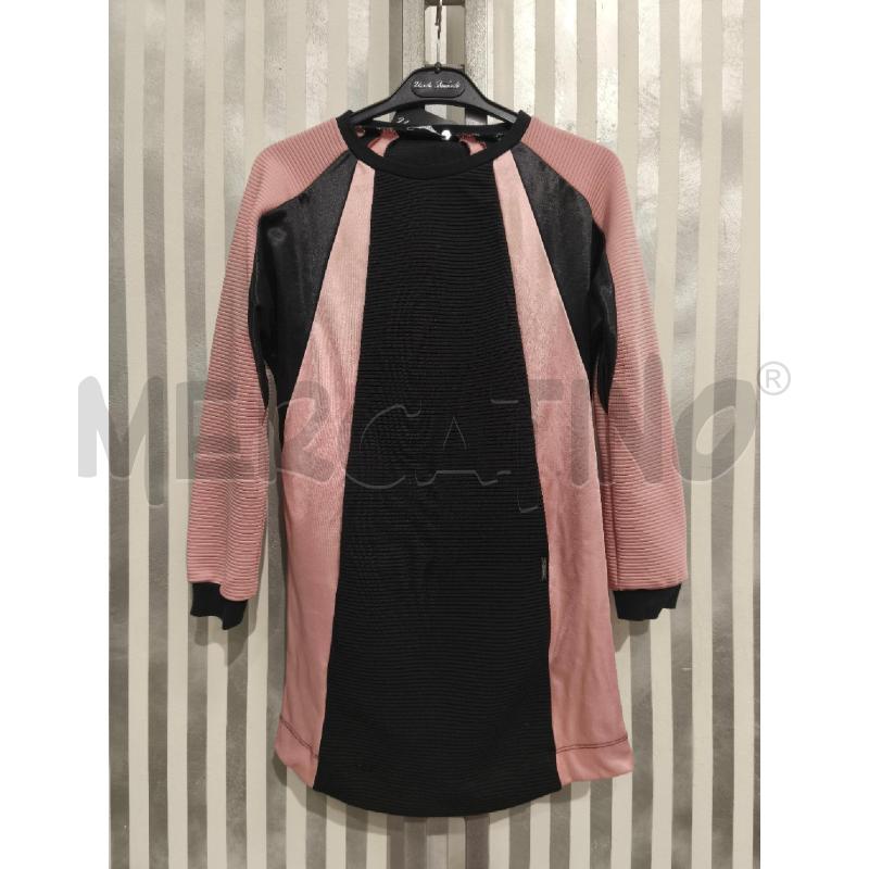 VESTITO BAMBINA LIU JO NERO E ROSA | Mercatino dell'Usato Campobasso 1