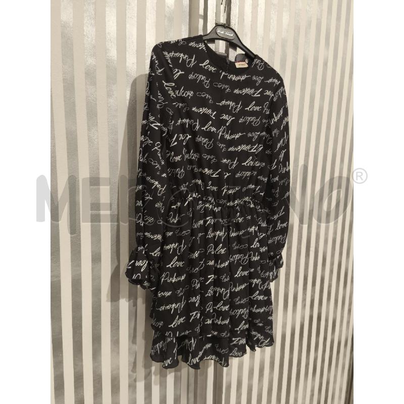 VESTITO BAMBINA PINKO NERO SCRITTE BIANCHE CORSIVO | Mercatino dell'Usato Campobasso 3