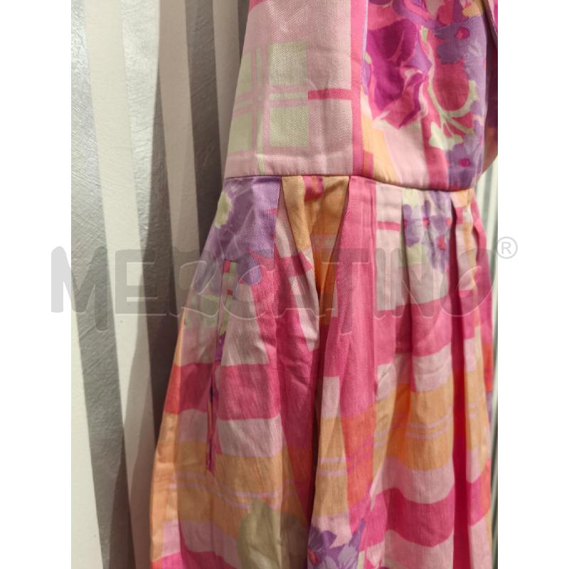VESTITO DONNA 1981 ROSA FIORI | Mercatino dell'Usato Campobasso 3