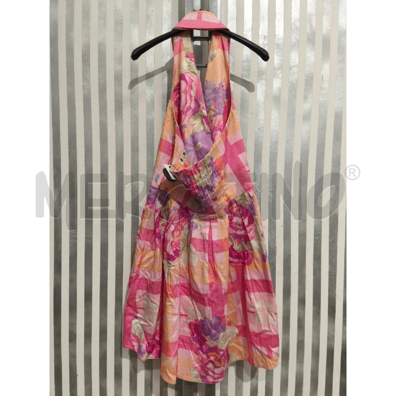 VESTITO DONNA 1981 ROSA FIORI | Mercatino dell'Usato Campobasso 4