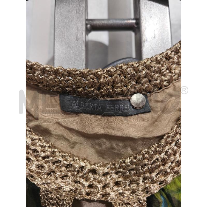 VESTITO DONNA ALBERTA FERRETTI BEIGE FANTASIA | Mercatino dell'Usato Campobasso 2