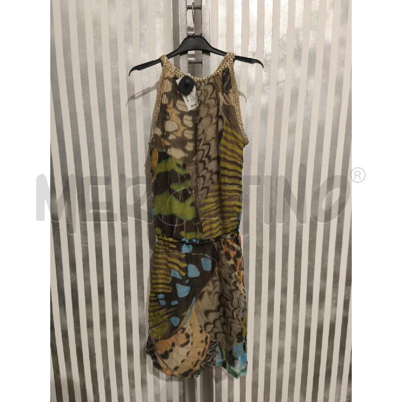 VESTITO DONNA ALBERTA FERRETTI BEIGE FANTASIA | Mercatino dell'Usato Campobasso 5
