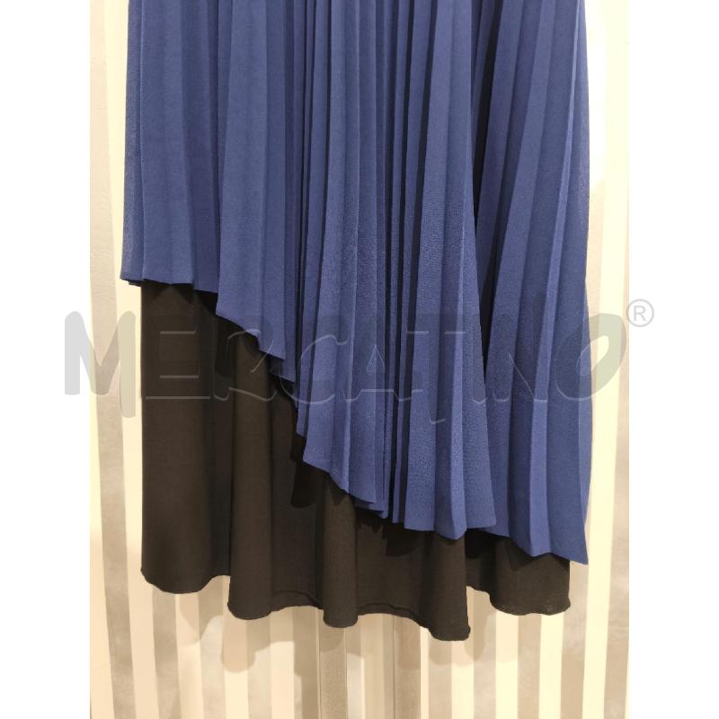 VESTITO DONNA ANNARITA N BLU MARINO E BLU PLISSEE | Mercatino dell'Usato Campobasso 4
