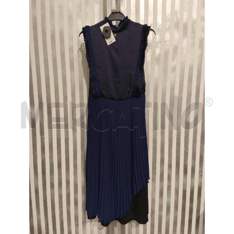 VESTITO DONNA ANNARITA N BLU MARINO E BLU PLISSEE | Mercatino dell'Usato Campobasso 5