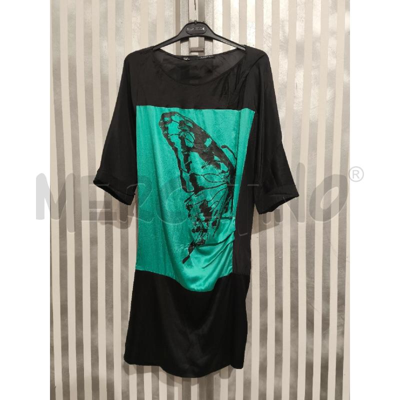 VESTITO DONNA ANNARITA N NERO ACQUAMARINA | Mercatino dell'Usato Campobasso 1