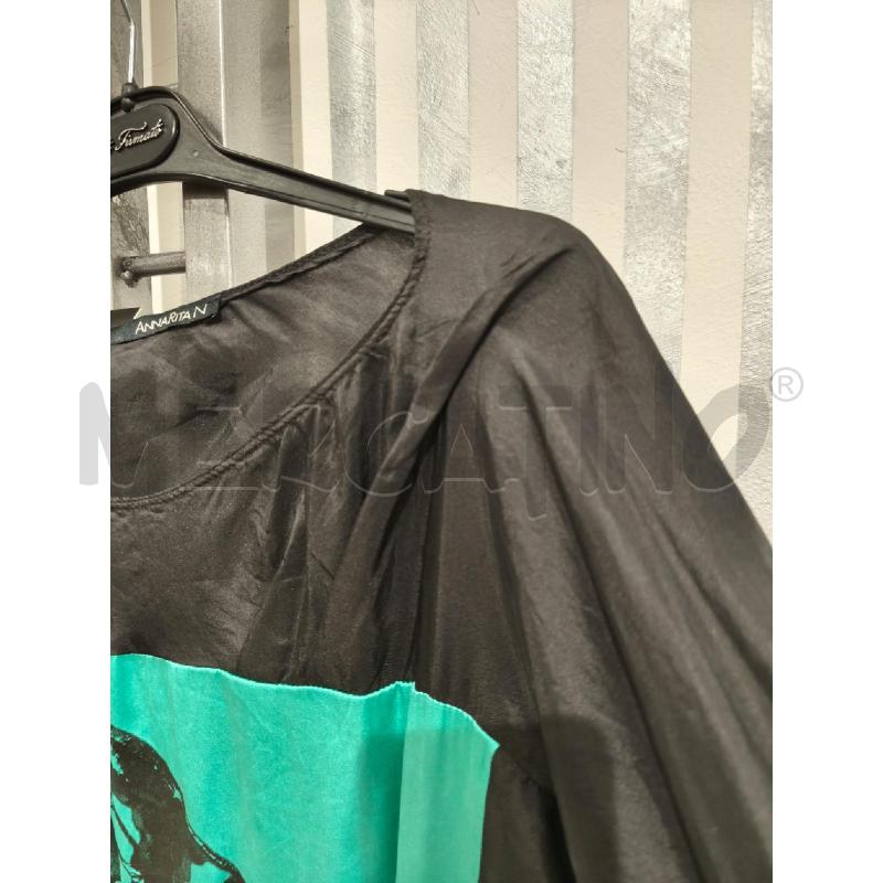 VESTITO DONNA ANNARITA N NERO ACQUAMARINA | Mercatino dell'Usato Campobasso 4