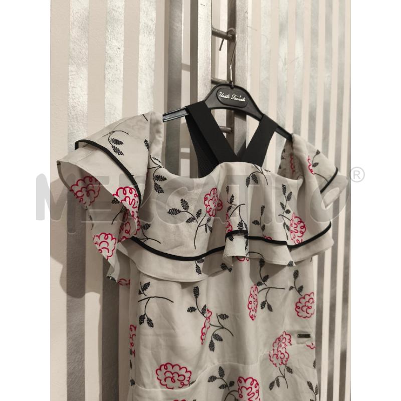 VESTITO DONNA ARMANI EXCHANGE GRIGIO CHIARO RICCIOLINI FUXIA | Mercatino dell'Usato Campobasso 2
