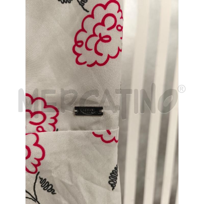 VESTITO DONNA ARMANI EXCHANGE GRIGIO CHIARO RICCIOLINI FUXIA | Mercatino dell'Usato Campobasso 3