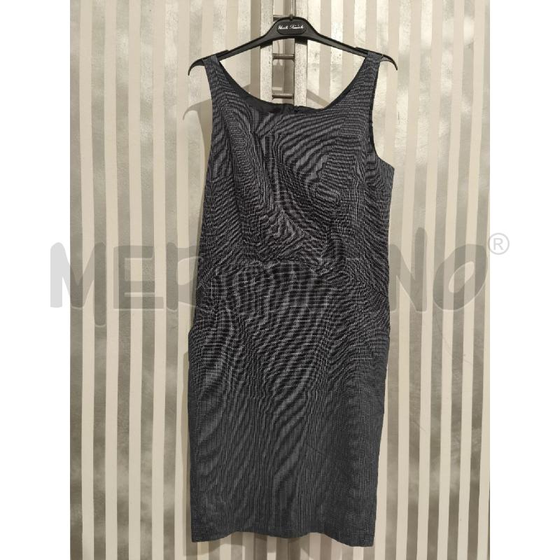 VESTITO DONNA ARMANI JEANS BLU RETICOLO BIANCO | Mercatino dell'Usato Campobasso 1