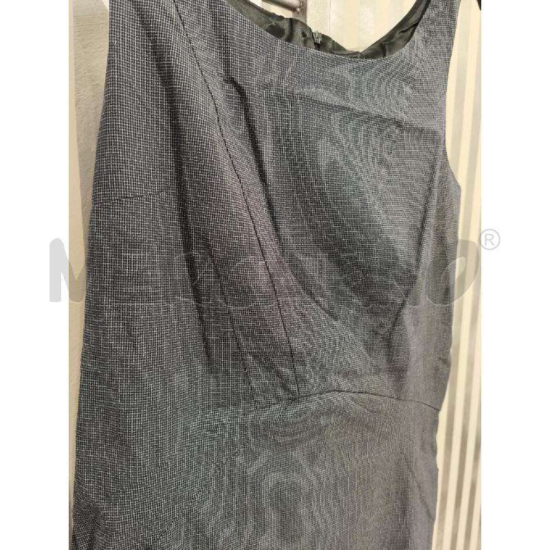 VESTITO DONNA ARMANI JEANS BLU RETICOLO BIANCO | Mercatino dell'Usato Campobasso 2