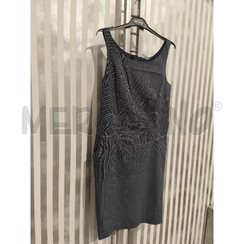 VESTITO DONNA ARMANI JEANS BLU RETICOLO BIANCO | Mercatino dell'Usato Campobasso 3