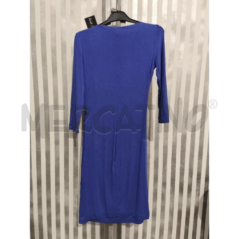 VESTITO DONNA ARMANI JEANS VIOLA SCOLLO MORBIDO | Mercatino dell'Usato Campobasso 5