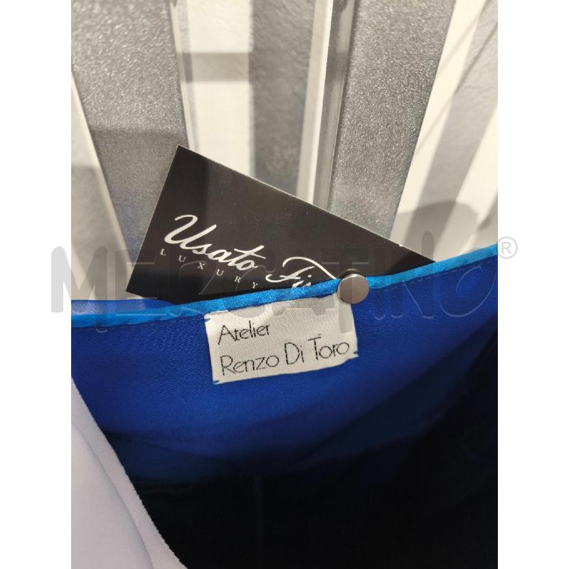 VESTITO DONNA ATELIER RENZO DI TORO SFUM BLU | Mercatino dell'Usato Campobasso 2