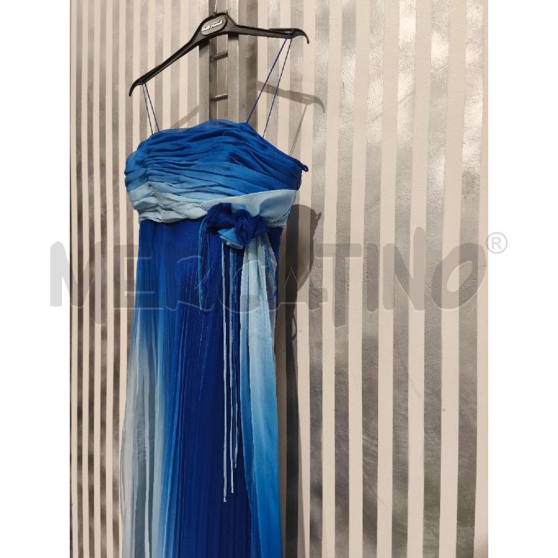 VESTITO DONNA ATELIER RENZO DI TORO SFUM BLU | Mercatino dell'Usato Campobasso 4