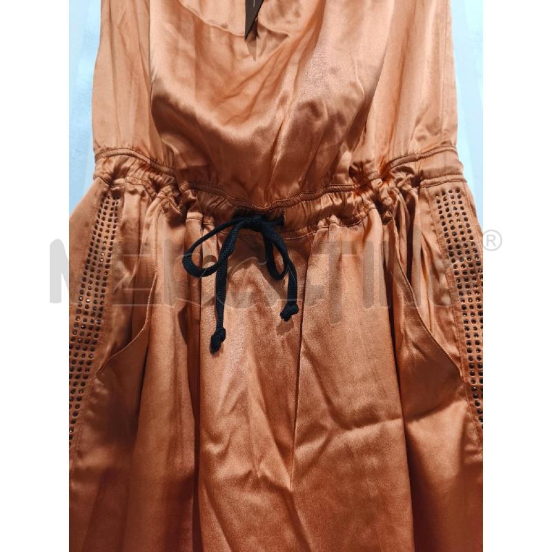VESTITO DONNA ATOS LOMBARDINI NUOVO ARANCIO TIP SATINATO | Mercatino dell'Usato Campobasso 4