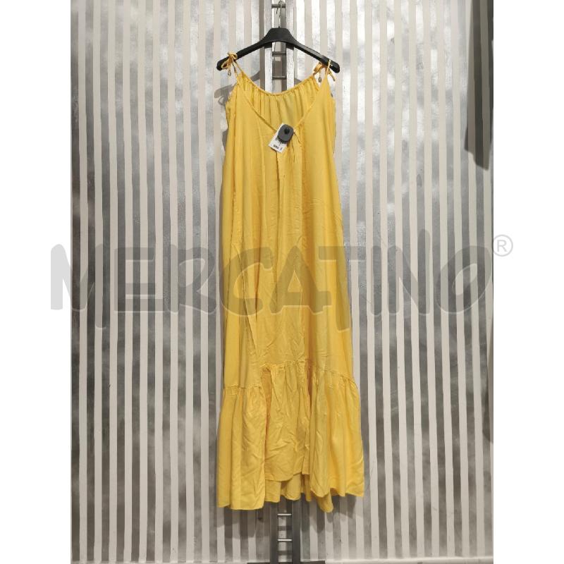 VESTITO DONNA BARBARA ALVISI GIALLO LACCIO | Mercatino dell'Usato Campobasso 4