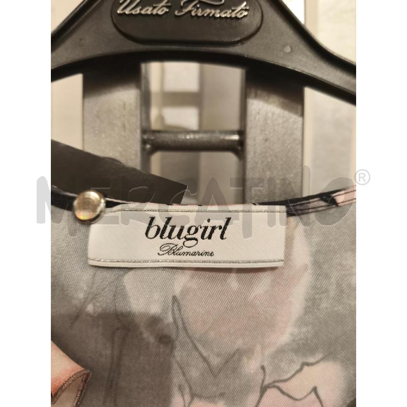 VESTITO DONNA BLUGIRL BLUMARINE FIORI DISEGNATI | Mercatino dell'Usato Campobasso 2