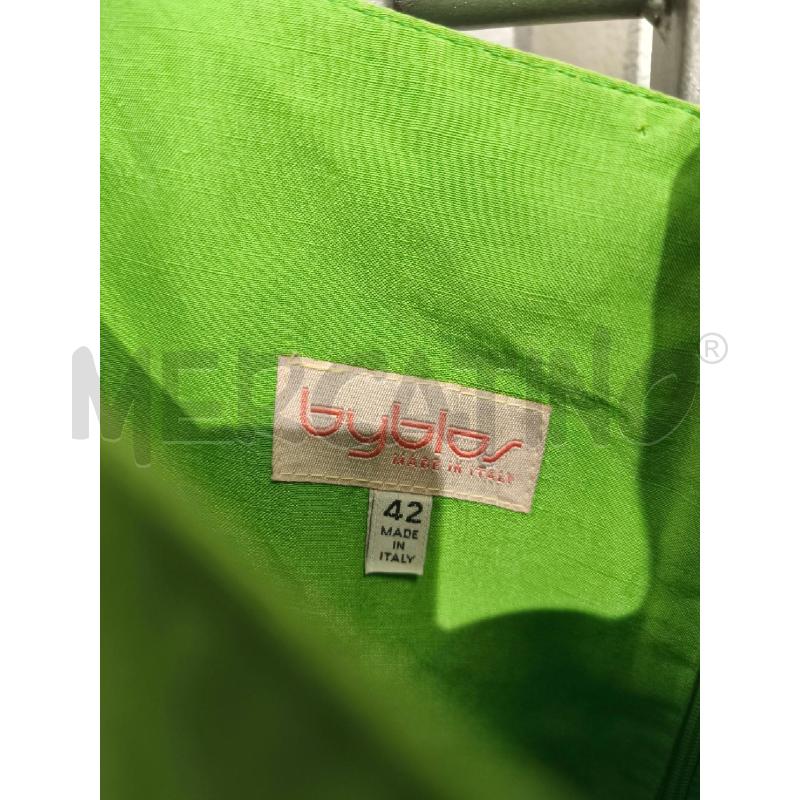 VESTITO DONNA BYBLOS VERDE CHIARO | Mercatino dell'Usato Campobasso 2