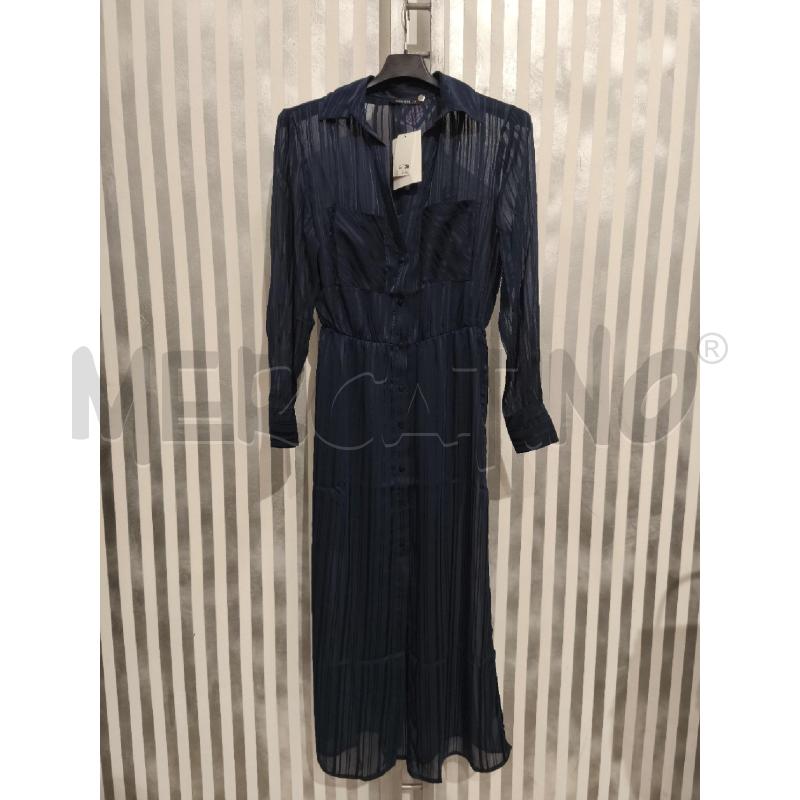 VESTITO DONNA CALLIOPE NUOVO BLU SCURO CHEMISIER | Mercatino dell'Usato Campobasso 1