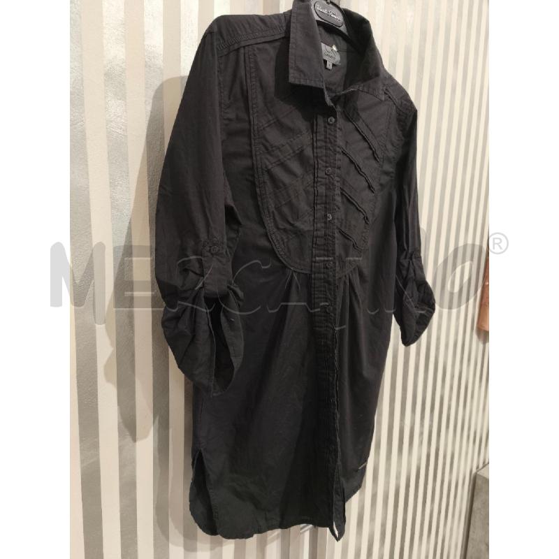 VESTITO DONNA CALVIN KLEIN CHEMISIER NERO | Mercatino dell'Usato Campobasso 3