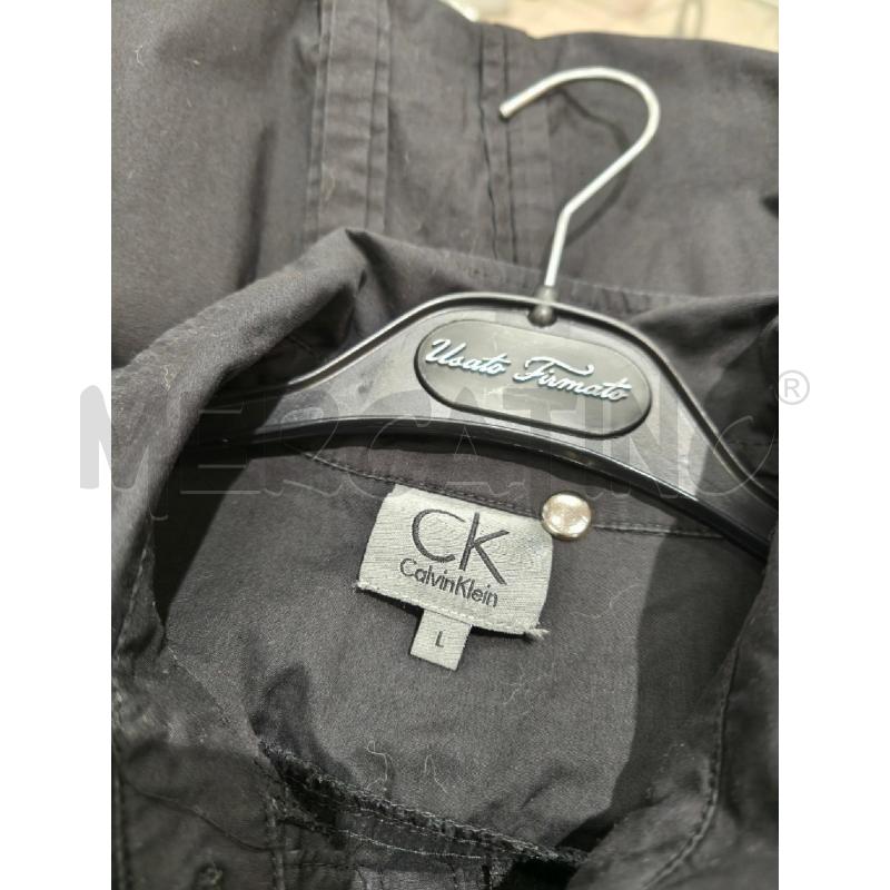 VESTITO DONNA CALVIN KLEIN CHEMISIER NERO | Mercatino dell'Usato Campobasso 5
