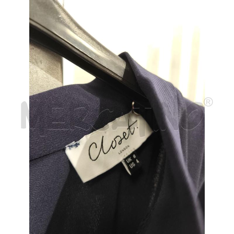 VESTITO DONNA CLOSET BLU CINT VITA | Mercatino dell'Usato Campobasso 2