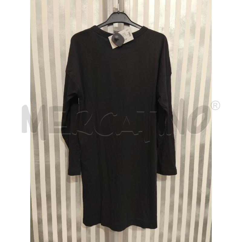 VESTITO DONNA DIESEL NUOVO NERO LOGO BIANCO | Mercatino dell'Usato Campobasso 5