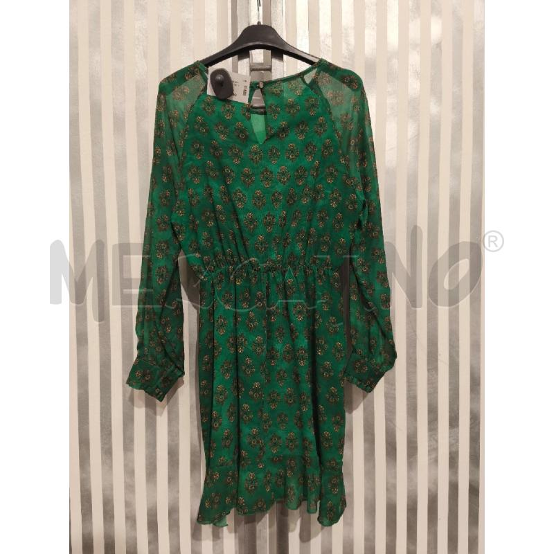 VESTITO DONNA DIXIE VERDE FIORI OCRA | Mercatino dell'Usato Campobasso 5