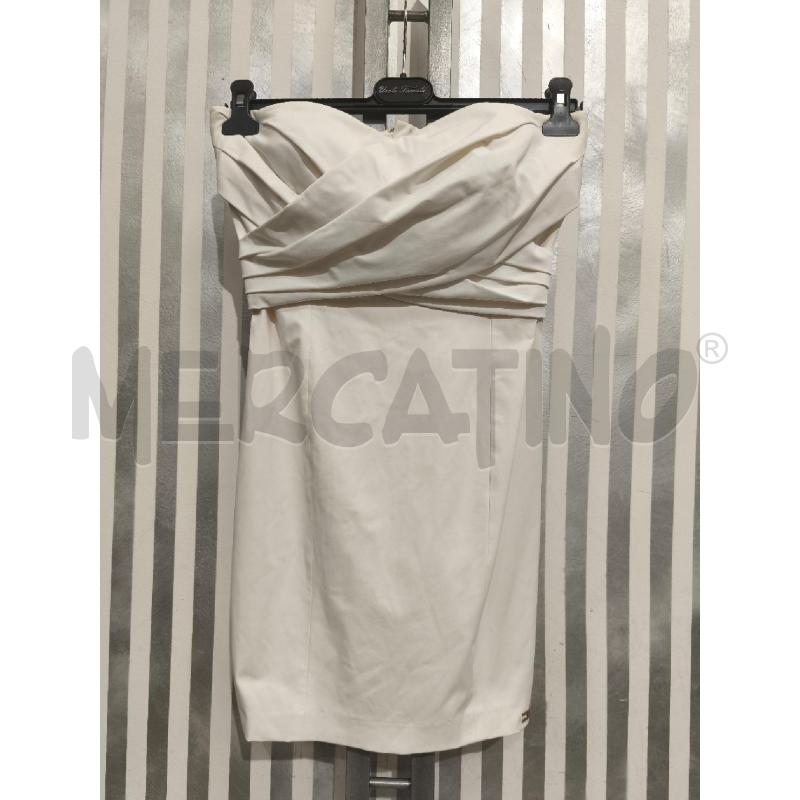 VESTITO DONNA ELISABETTA FRANCHI BIANCO | Mercatino dell'Usato Campobasso 1