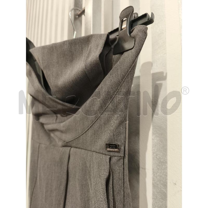 VESTITO DONNA ELISABETTA FRANCHI GRIGIO A FASCIA | Mercatino dell'Usato Campobasso 3